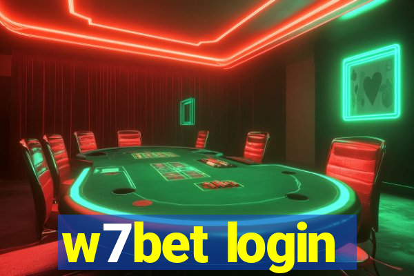 w7bet login